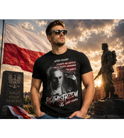 Koszulka- ROTMISTRZ WITOLD PILECKI